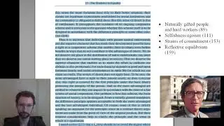 PHI 2770 Rawls A Theory of Justice Sections 17, 22, 24, and 29 Lecture