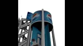 PEPSI Pallet Stacker - Animation 3dsmax (www.3dvisualdesign.eu)
