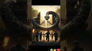 The Python Who Guarded the Jungle Gate || #Shorts #ytshort #trend #hindistory #anime #viral🌳#Forest