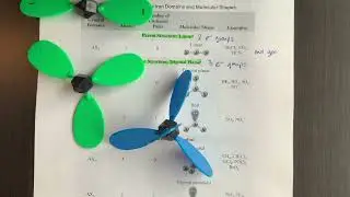 VSEPR - connecting notes to textbook table