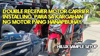 DOUBLE RECEIVER MOTOR CARRIER INSTALLING, PARA SA KARGAHAN NG MOTOR PANG HANAPBUHAY