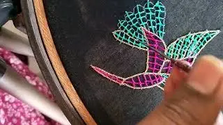 Tip No.65.Double Buttonhole Stitch Outline