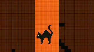 Halloween Pixel Art 🎃 #halloween