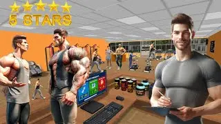 MY GYM SIMULATOR FITNESS STORE GAME PLAY VIDEO || UPDATE GAME CHANNEL VIDEO