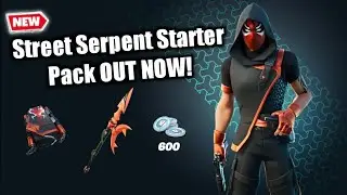 Fortnite | Street Serpent Starter Pack is Out Now! (Fortnite Season 4 Starter Pack In-Game)
