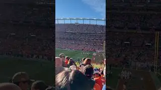 Packers vs Broncos #nfl #packers #broncos #fans #shorts