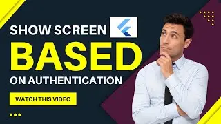 Show SignIn/Home Screens based on authentication flutter. AuthState changes inside flutter firebase