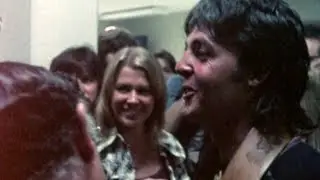 Paul McCartney Backstage In Houston, Texas - MPL Footage - 4 May 1976