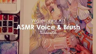 [ASMR] Watercolor Painting #TotK 