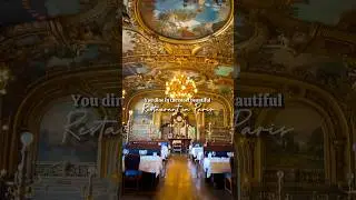 LE TRAIN BLEU - the most beautiful restaurant in Paris! #letrainbleu #paris #parisrestaurants