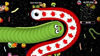 Worms Zone.io 2025 | Snake videos| Samp wala video games