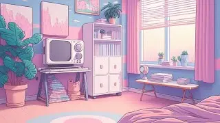 Pastel Bedroom Lofi Music ~ After school spend some good time in your room
