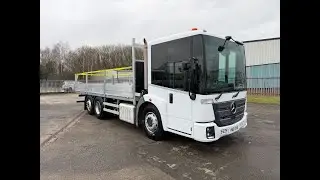 For sale - 2018 26T Mercedes Econic with a new 22ft Dropside body