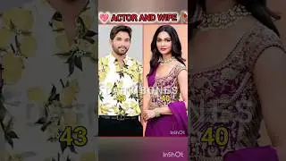 South Indian Actors Real Life Husband Wife and age ✨🔥 (Pt-3) #south #actor #wife #shorts #alluarjun