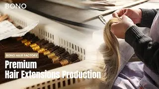 Premium Hair Extensions Production | Bono Hair