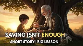 Don&rsquo;t Just Save Money  | A Powerful Motivational Story For Your Life | Grow & Improve