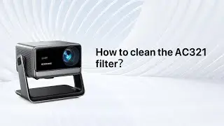 How to Clean the Projector Filter | Goodee AC321 Maintenance Guide