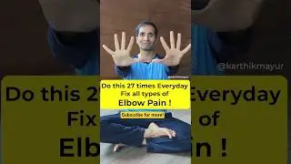 Say Bye to Elbow Pain Today! Do this! #health #tennis #tenniselbow ! #jointspain #shoulderpain #diy