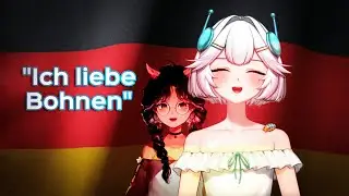 Ellie tries speaking German to Chrchie
