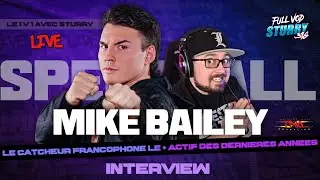 Speedball MIKE BAILEY - Un modèle d'inspiration qui catche dans le monde entier - 1 v 1 avec Sturry
