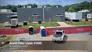 NEW cGMP Manufacturing Facility Construction Time-Lapse