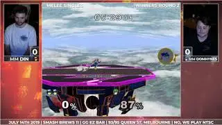 Smash Brews 11 - SSBM WR2 - Din vs DomHynes