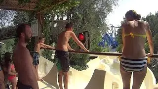 Tri-Splash Water Slide at Caneva Aquapark