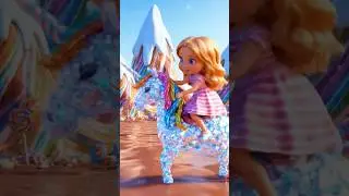 Sweet Candy Land Adventure | 3D Cartoon Fantasy World 🍭🍬 #cute #funny