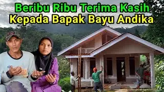 Menuju Finishing Bedah Rumah Ibu Noneng Di Guyur Hujan Pemasangan Plafon Sedang Di Kerjakan