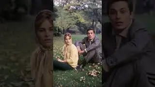 Ален Делон и Натали Делон - редкая фотография #аленделон #наталиделон #art007
