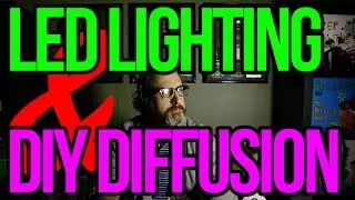 The CHEAP DIY Hack to diffuse your LED Lights