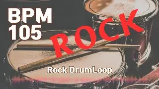Rock Drum Loop Practice Tool 105bpm