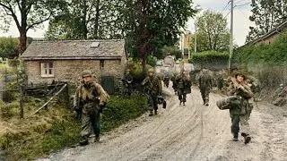 Then & Now ww2   Allied forces in Cheneux &ndash; Rahier, Wallonia, Belgium