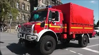 GW - R&uuml;st 1 FF Hamburg - Eidelstedt (F1932) in Dresden (Hochwasser 2013) (HD)