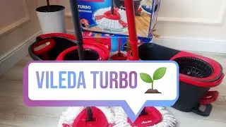 Комплект для прибирання Vileda Turbo🌱. Огляд швабри віледа, змагання в порівнянні.Яка  швабра краща?