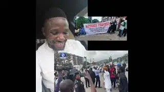 Police officers in Abuja pro+&pound;s+ing over bad government and neglect