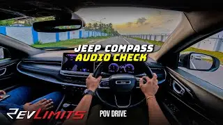 2023 Jeep Compass | Audio Check | 2.0L Diesel AT | 4x2| POVDrive #268 | RevLimits | #JeepCompass