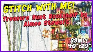 Mrs Amicus Stitch with Me | Treasure Hunt Bookshelf