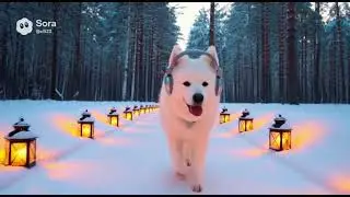 Walk With Yuki | Calm Lofi for Deep Focus on a Snowy Forest Lantern Path