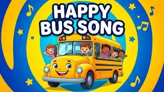 Happy Colorful School Bus Song 🚍🌈 | Learn Colors, Counting & Actions | Fun Nursery Rhymes  Kids USA