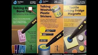 Talking tags, bottle tops & magnets for RNIB PENfriend