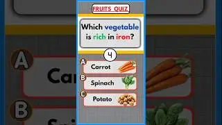 Geography & Health Quiz 🌊🥬 | Largest Ocean + Iron Rich Vegetable | Fun GK Quiz 😄