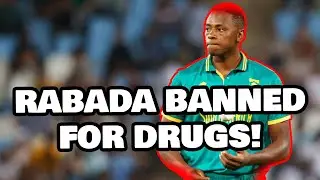 KAGISO RABADA BANNED FOR DRUGS!