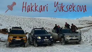 Vw Amarok 🆚 ToyotaHilux 🆚 Landrover Defender 🆚 Mitsubishi L200 @Turkiye Hakkari