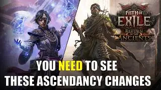 You NEED To See These Ascendancy Changes