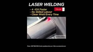 Laser Welding Stainless Steel for Precision & Efficiency! #LaserWelding  #IndustrialWelding