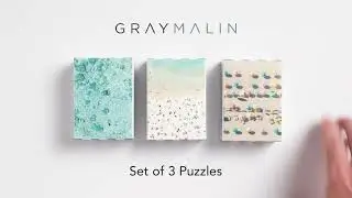 GRAY MALIN 3-in-1 Puzzle Sets