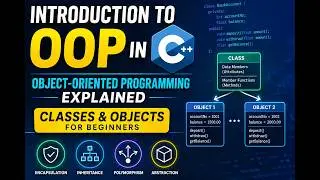 Introduction to OOP in C++ | Object Oriented Programming for Beginners