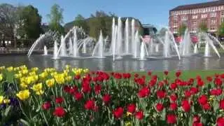 Mannheim Wasserturm - Park- Fussgaengerzone 4-2013 carly4711 Info clip 1 von carly4711
