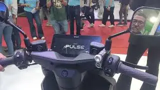Swappable Battery Technology Electric Scooter in Nepal NADA Auto Show